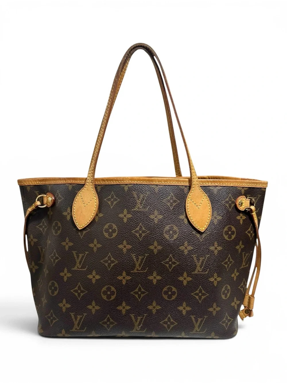 Louis Vuitton Monogram & Vachetta Leather Neverfull PM Tote - Picture 1 of 16